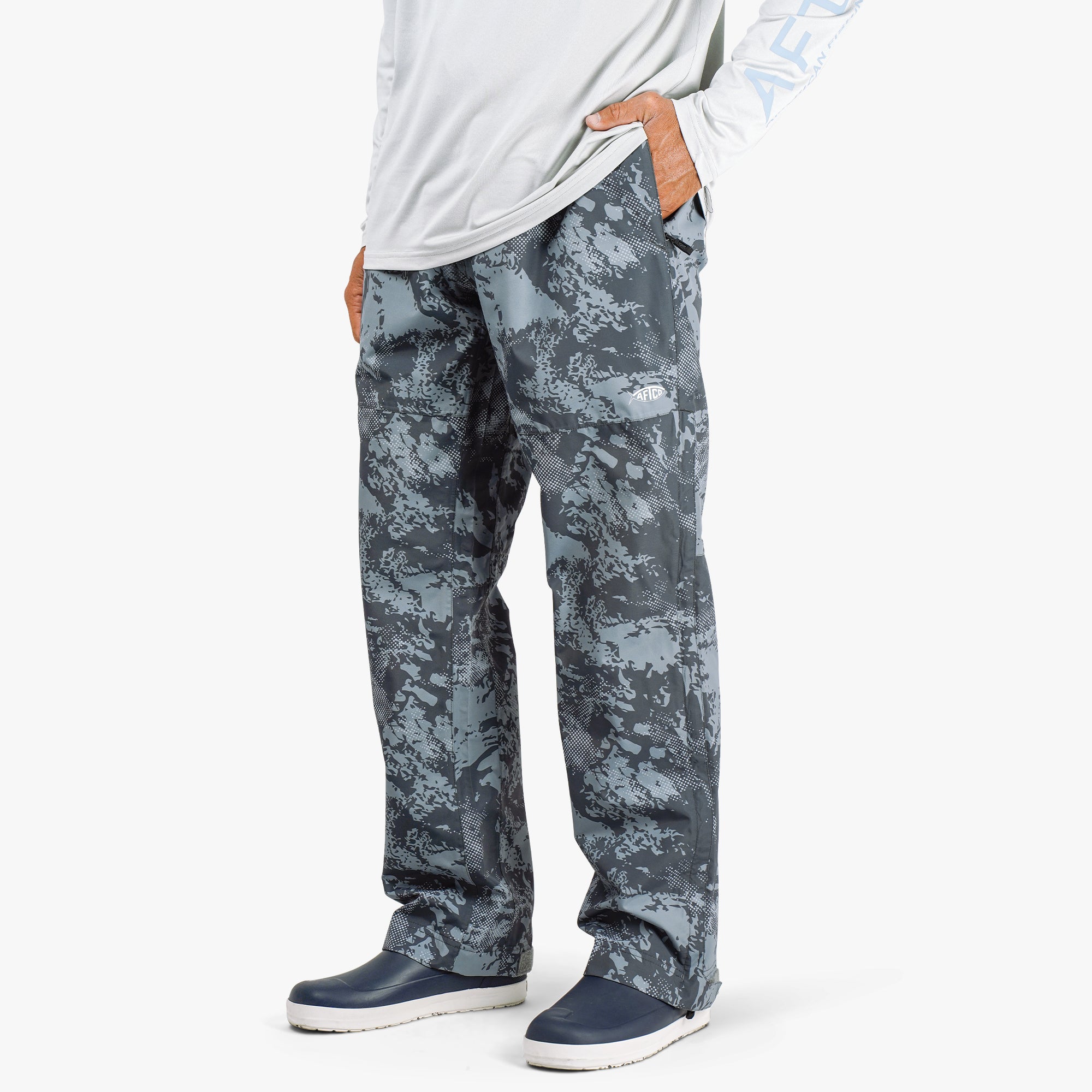 Crossing Printed Camo Fishing Pants | AFTCO