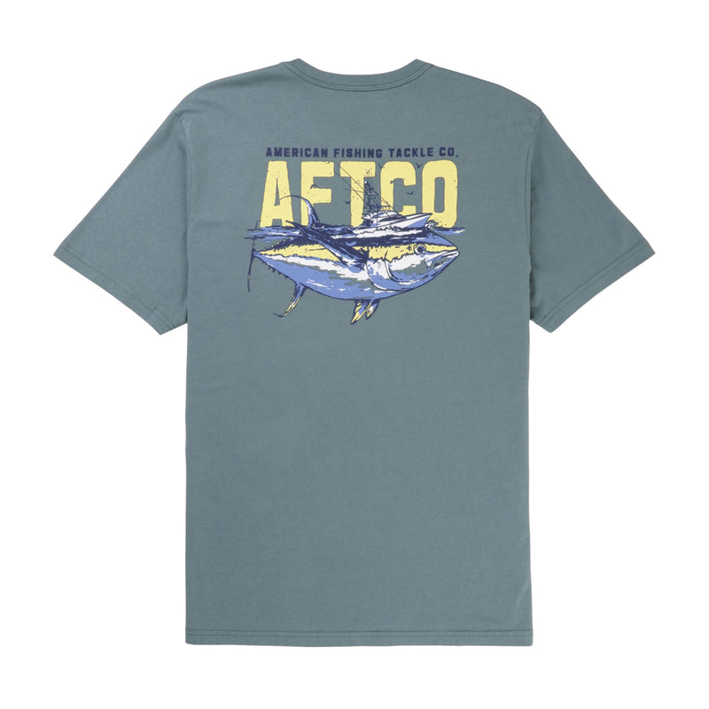 Panama Short Sleeve Tuna Fishing T-shirts | AFTCO / Depths / XL