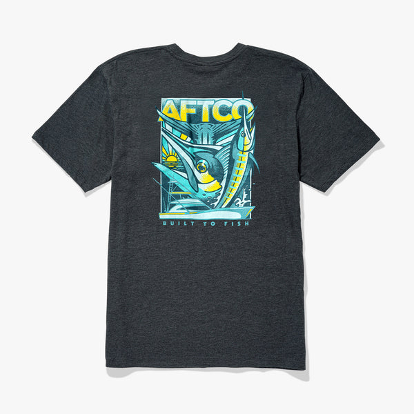 Billed Short Sleeve Men's Fishing T-Shirt | AFTCO