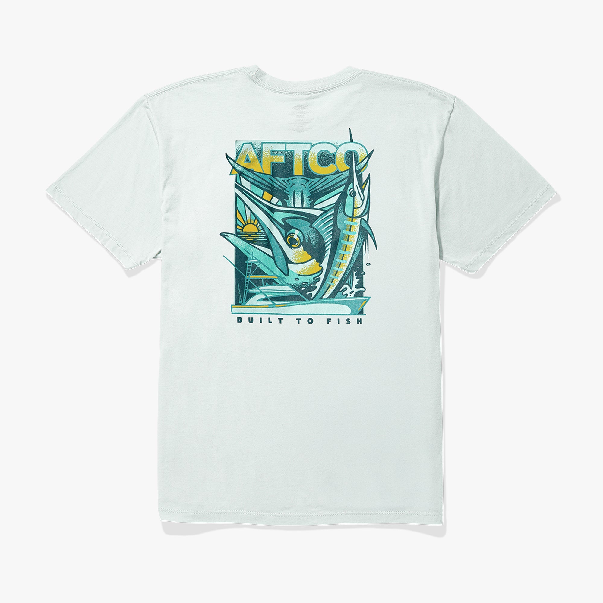 Billed Short Sleeve Men's Fishing T-Shirt | AFTCO