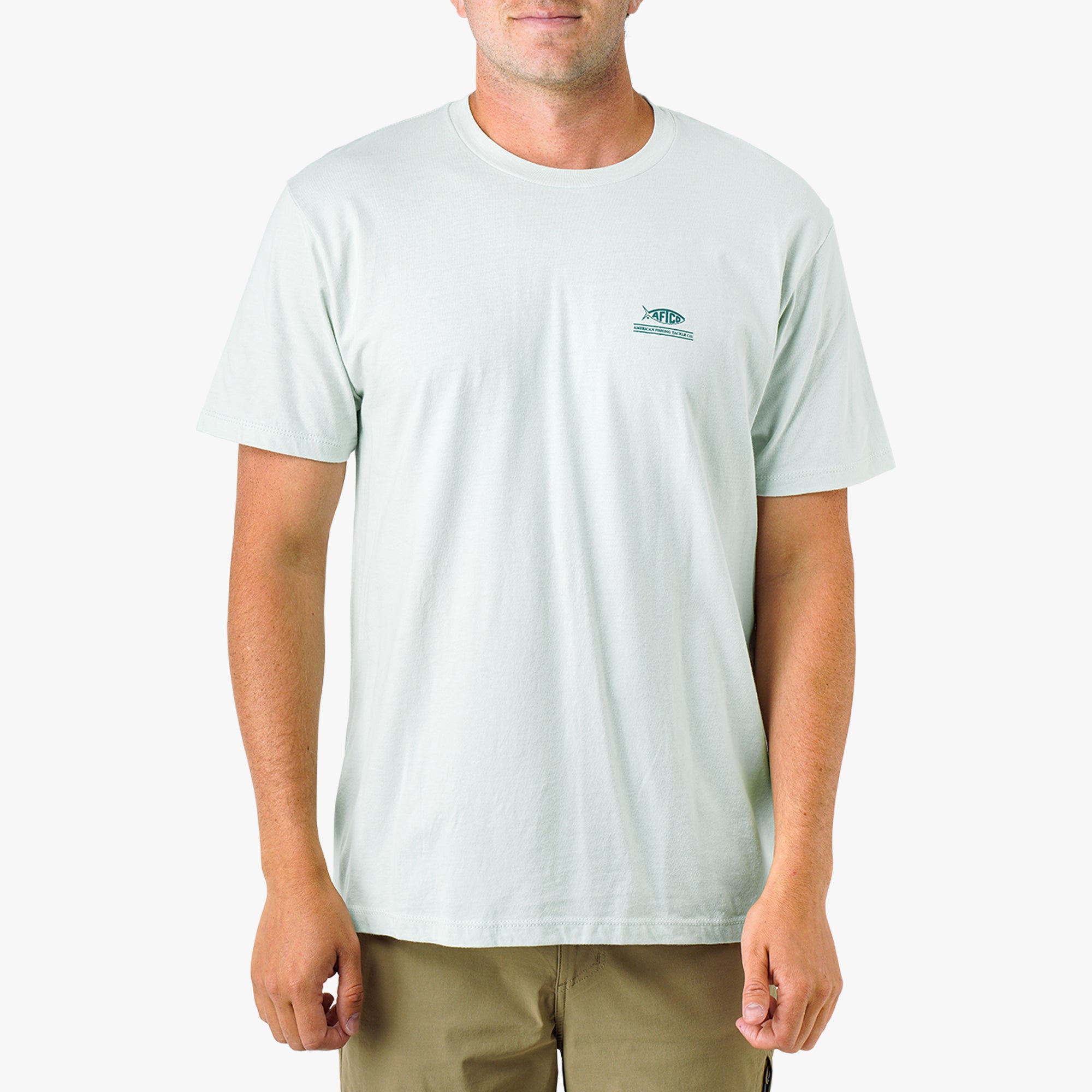 Billed Short Sleeve Men's Fishing T-Shirt | AFTCO