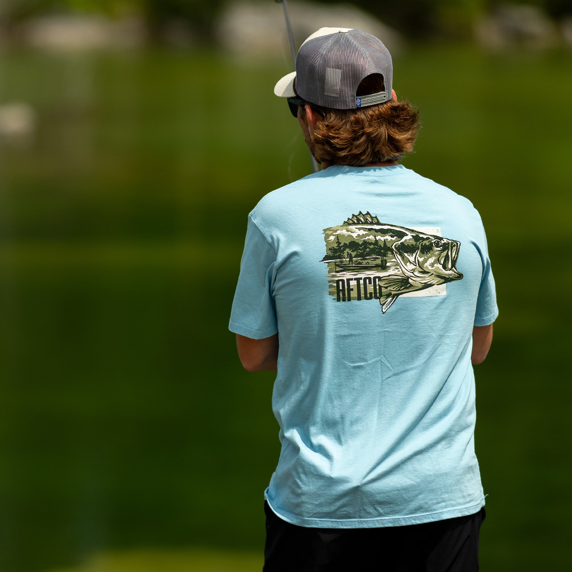 Time-Off-Short Sleeve Men's Fishing T-Shirt | AFTCO