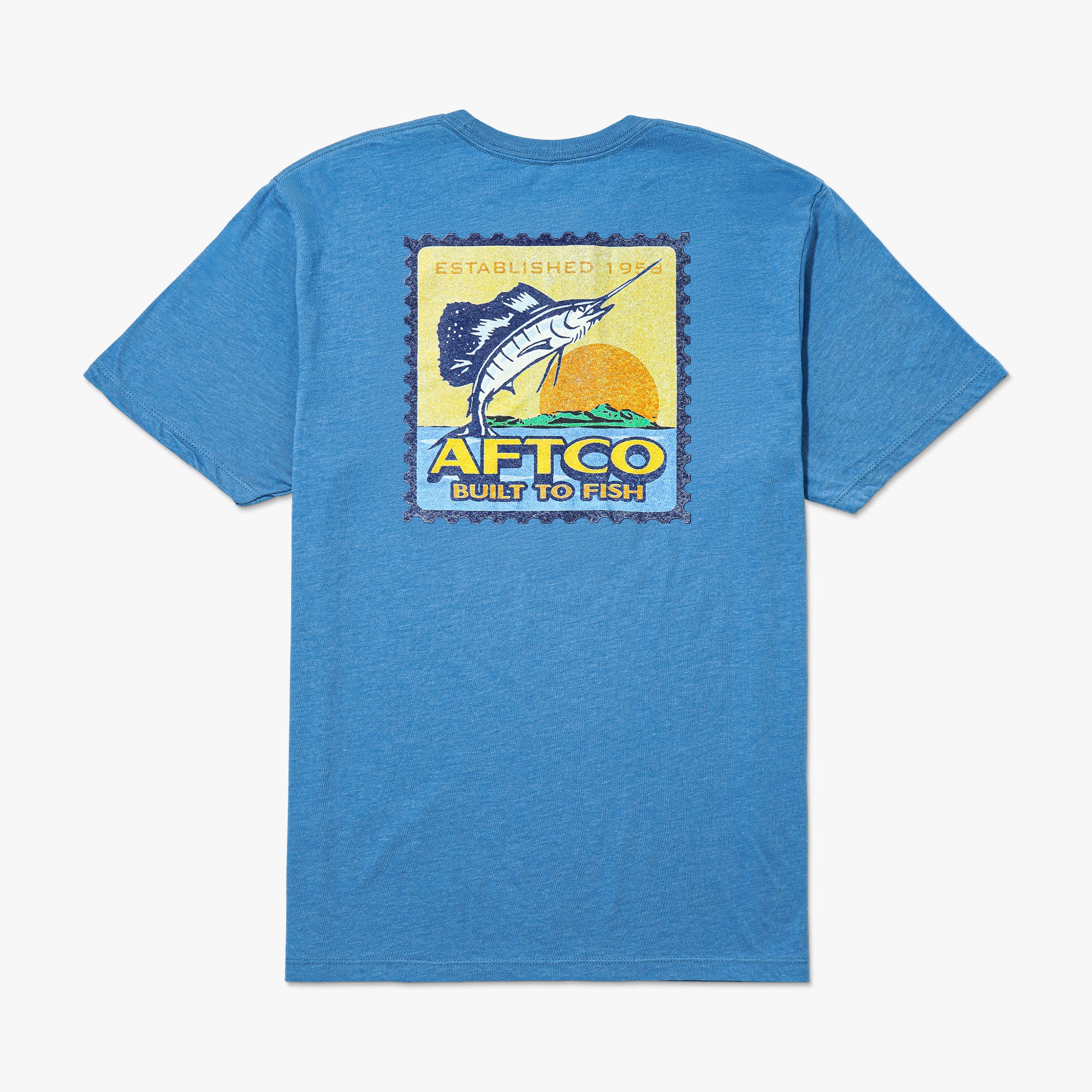 Greetings Short Sleeve Men's Fishing T-Shirt | AFTCO