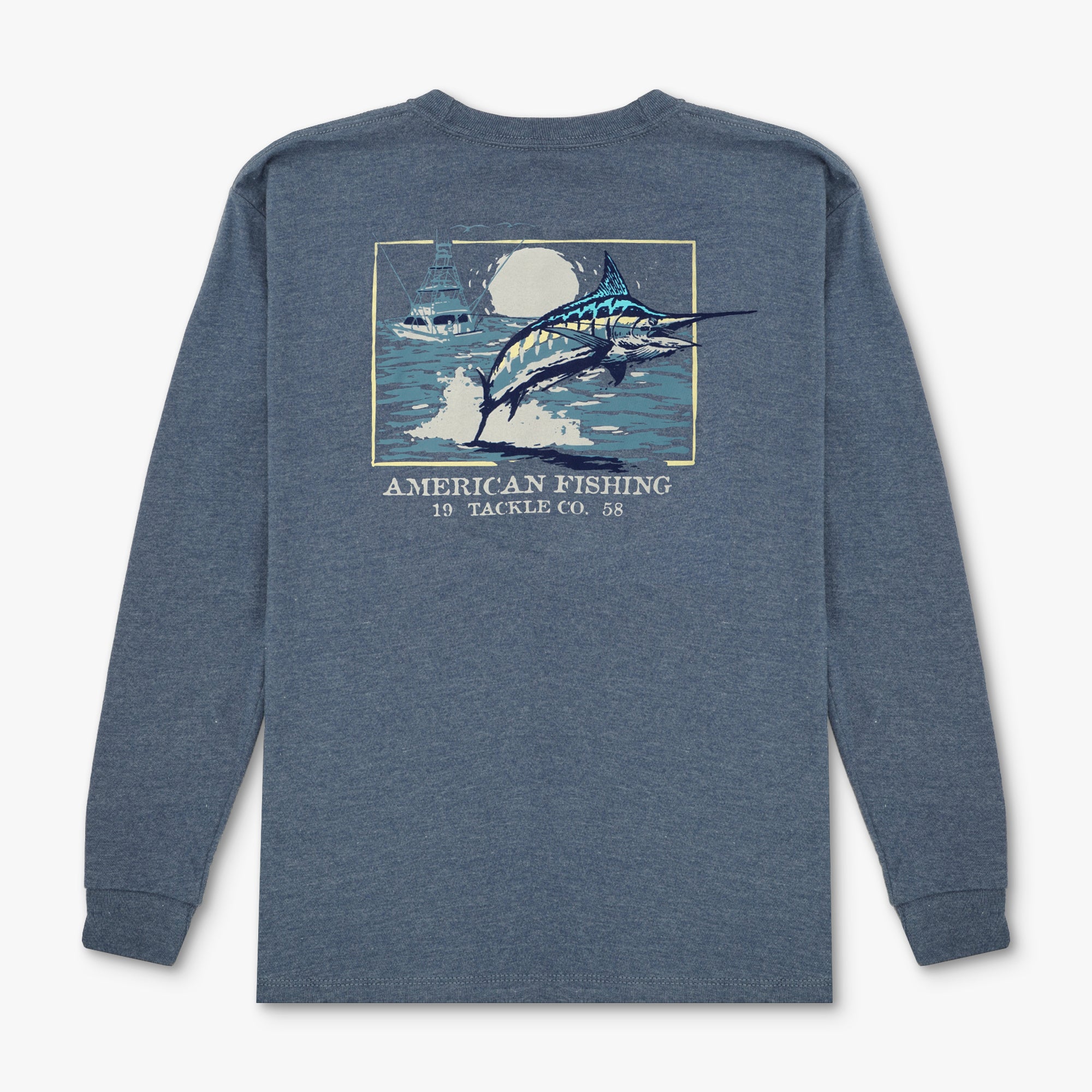 Flying Bill Long Sleeve Fishing Tee Shirt | AFTCO