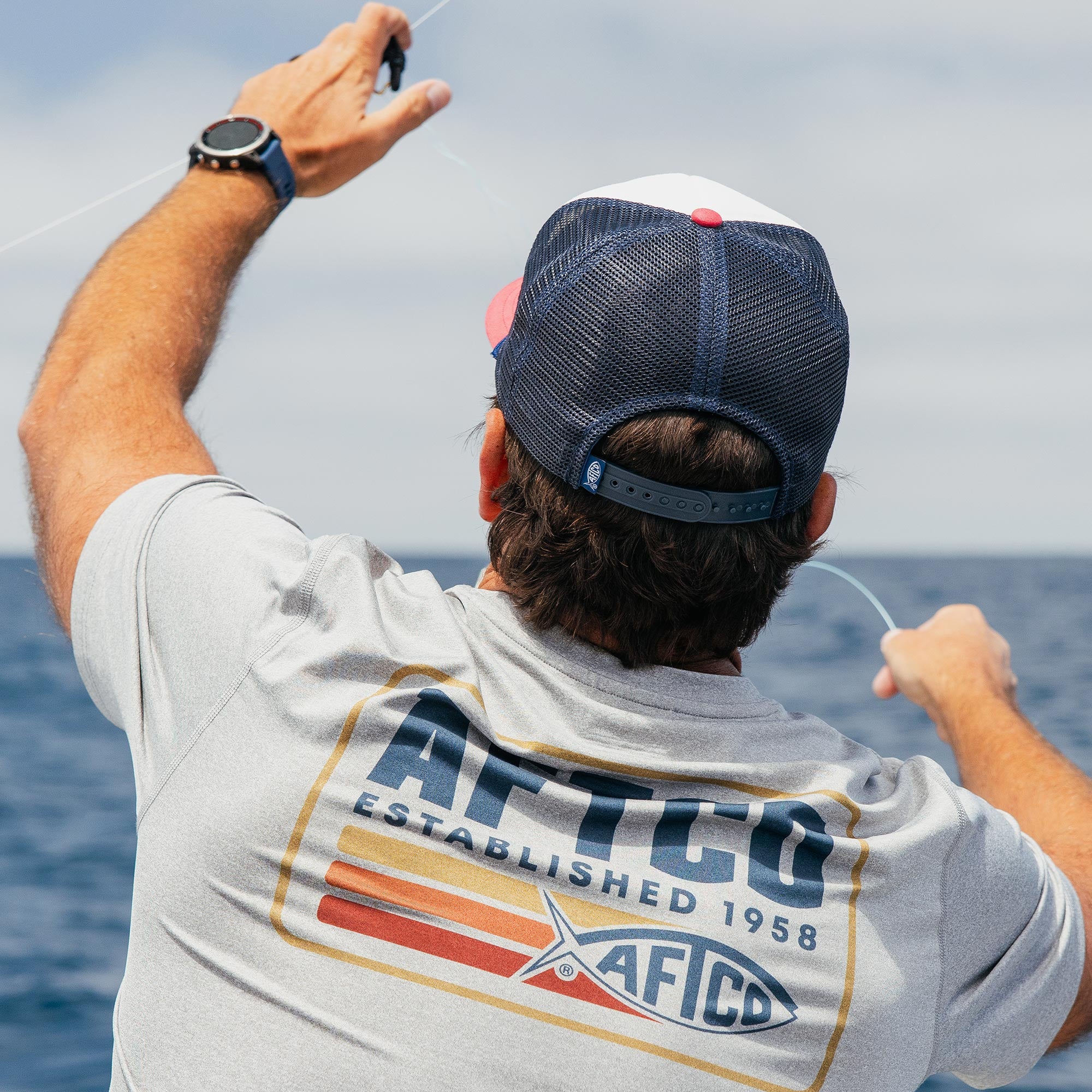 アフトコ　AFTCO キャップ 00's AFTCO Vintage Fishing Hat | AFTCO