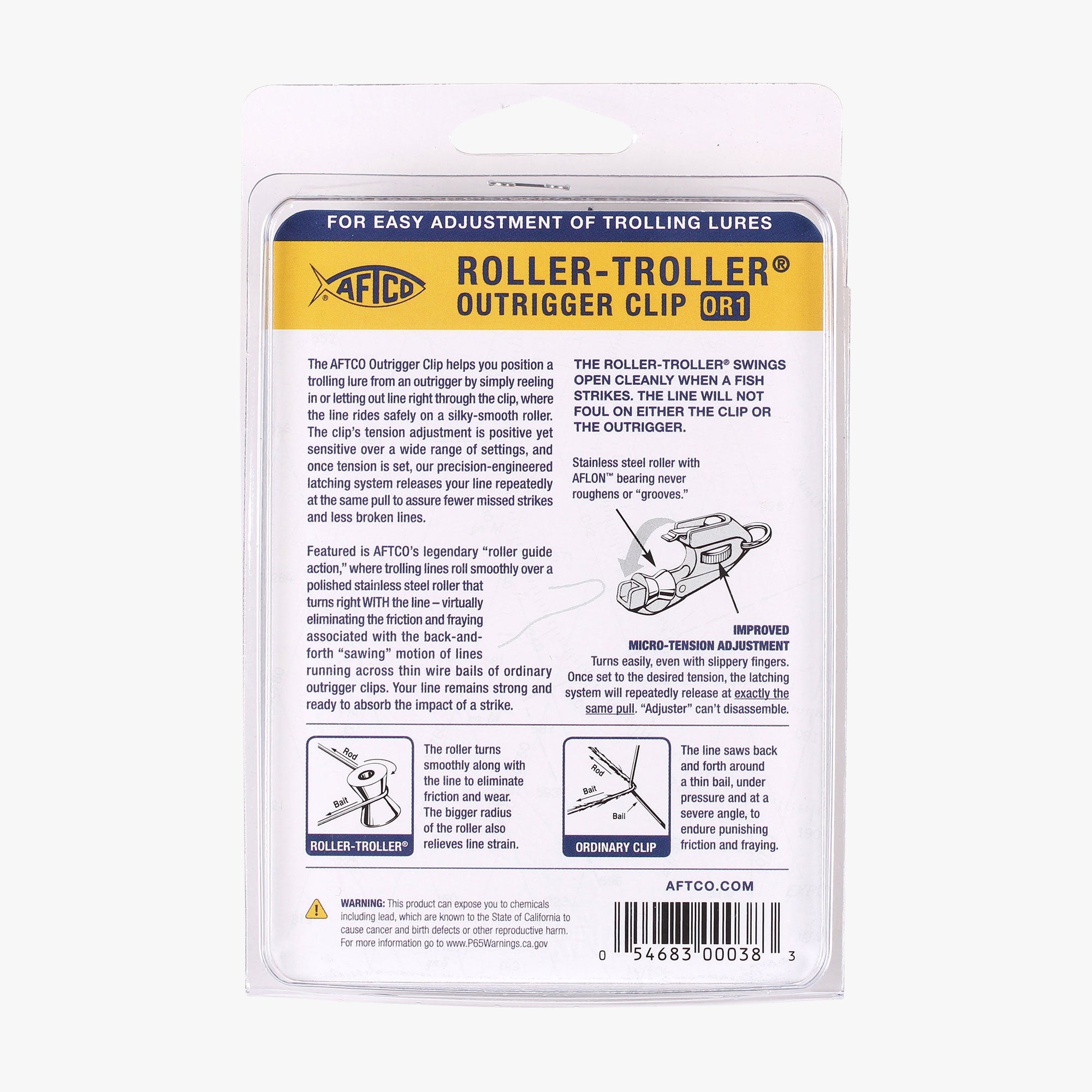Roller-Troller Outrigger Clips | AFTCO