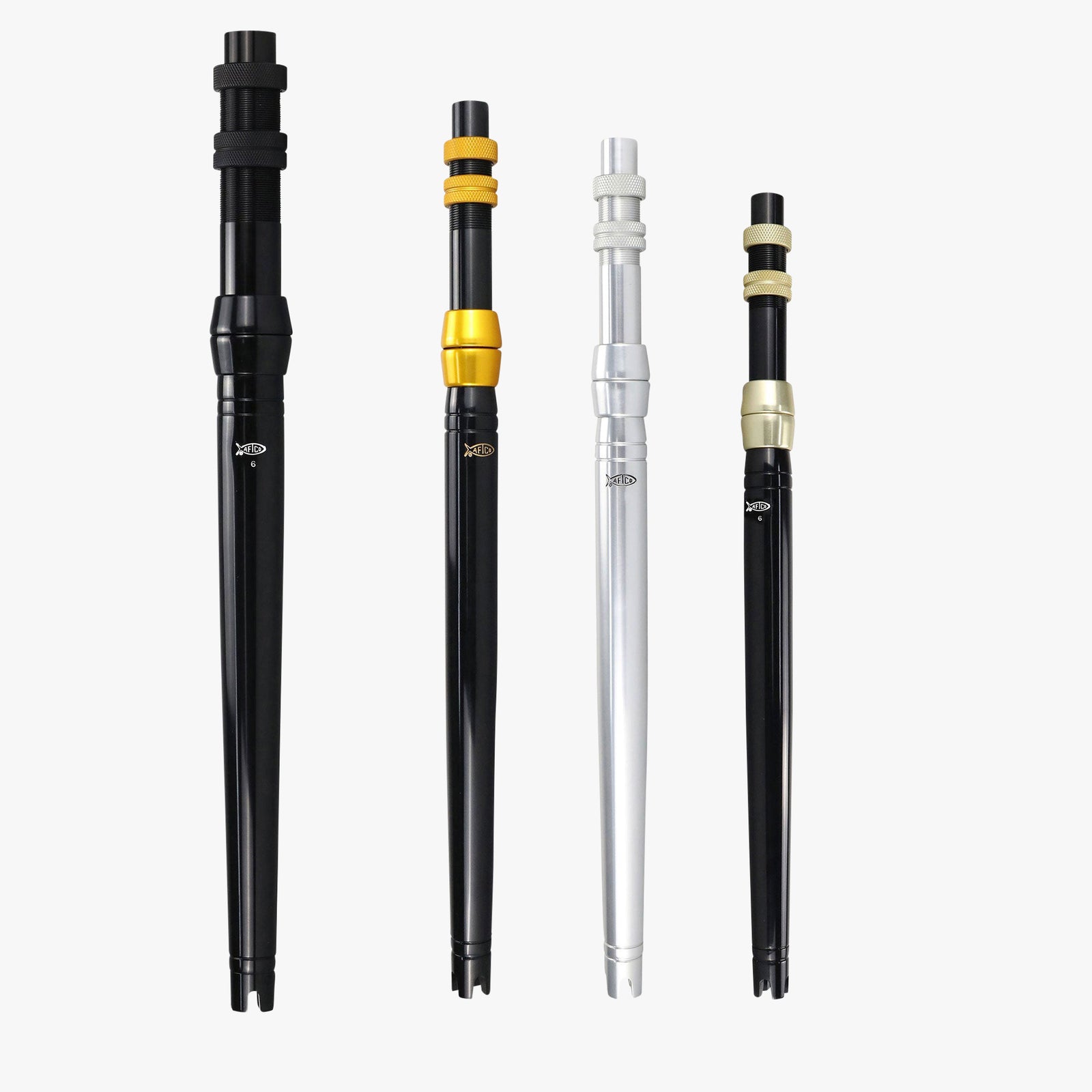 aftco fishing poles Unibutt, UB4C Formed from the finest marine alloy using AFTCOs unique swaging process Aftco Short Curved UB4SC-B Unibutt