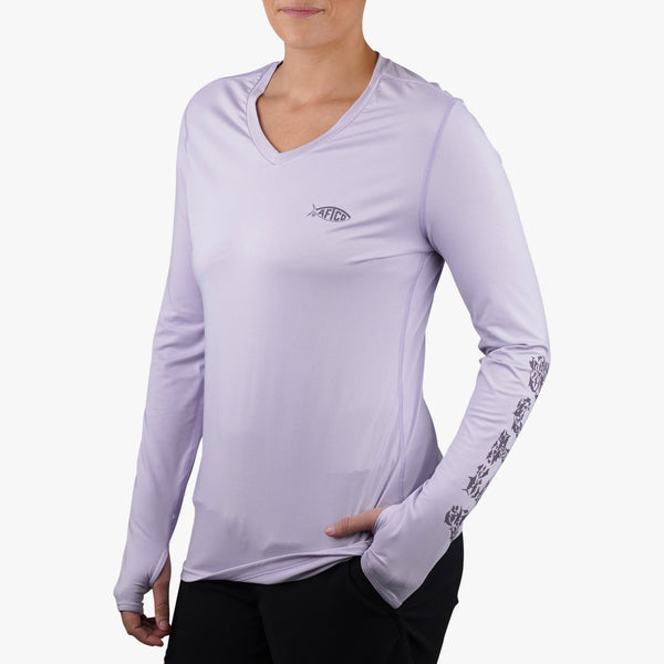 Women's Jigfish Performance LS Shirt – AFTCO