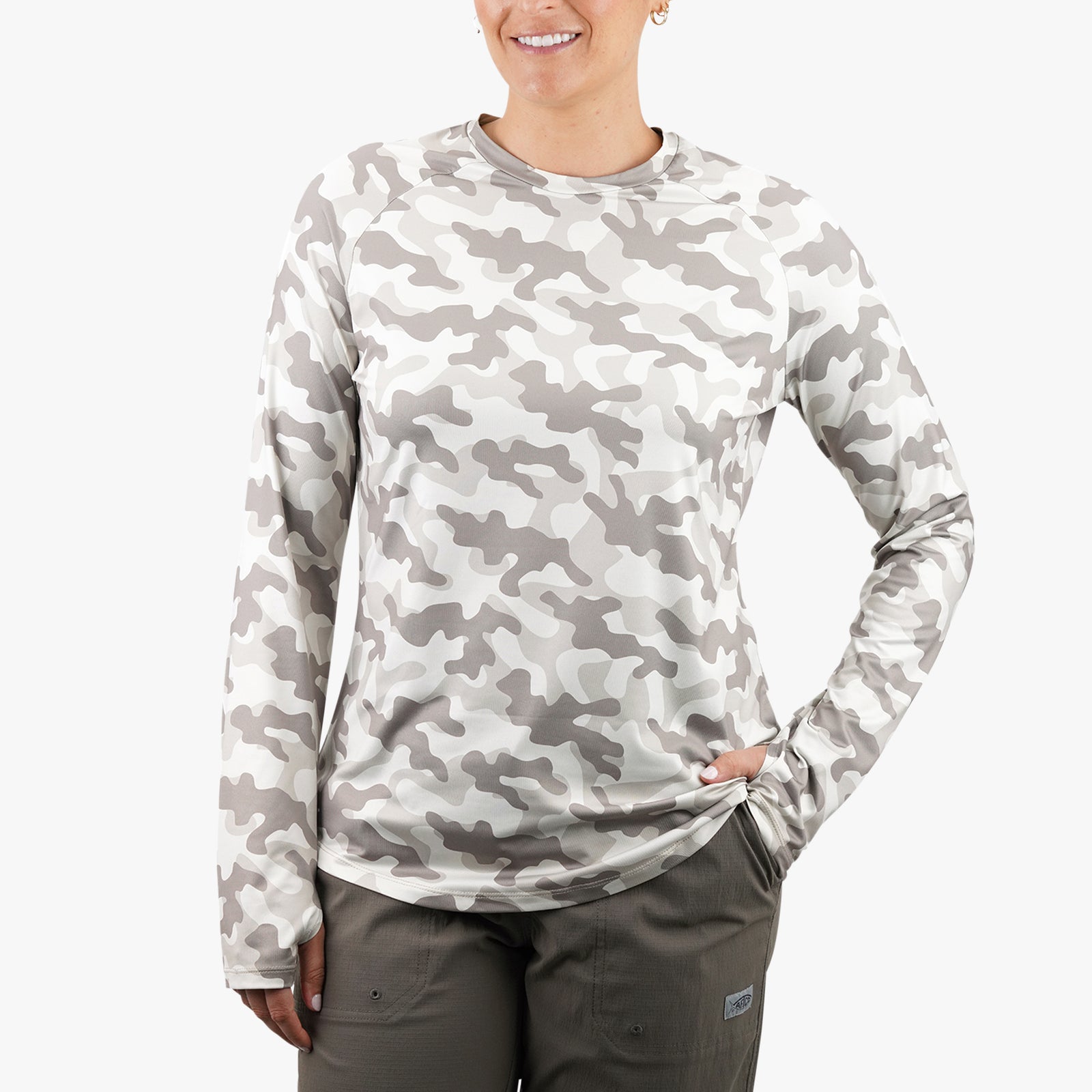 Women's Tactical Camo LS Performance Shirt – AFTCO