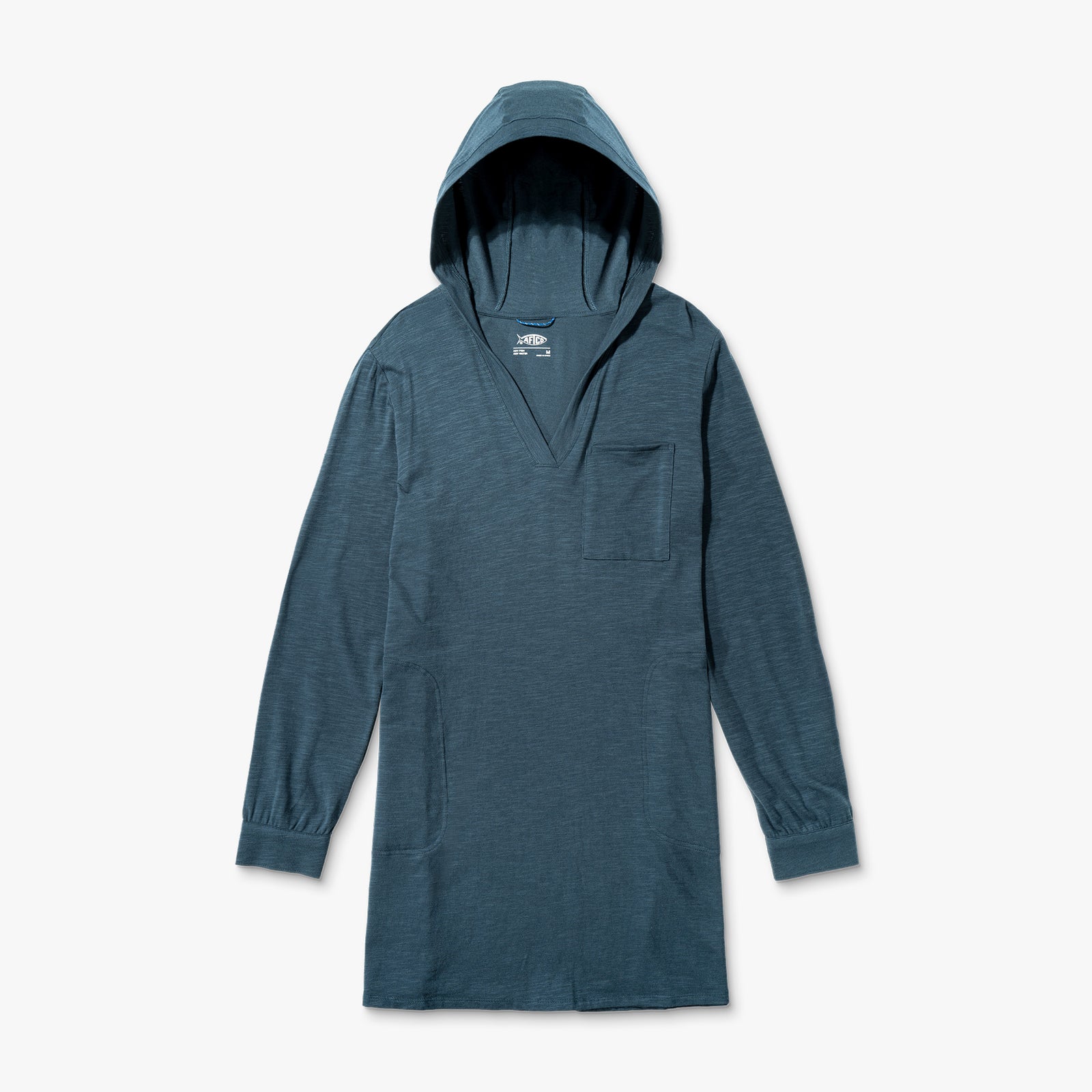 Women's Cloud Knit Hooded Fishing Cover Up