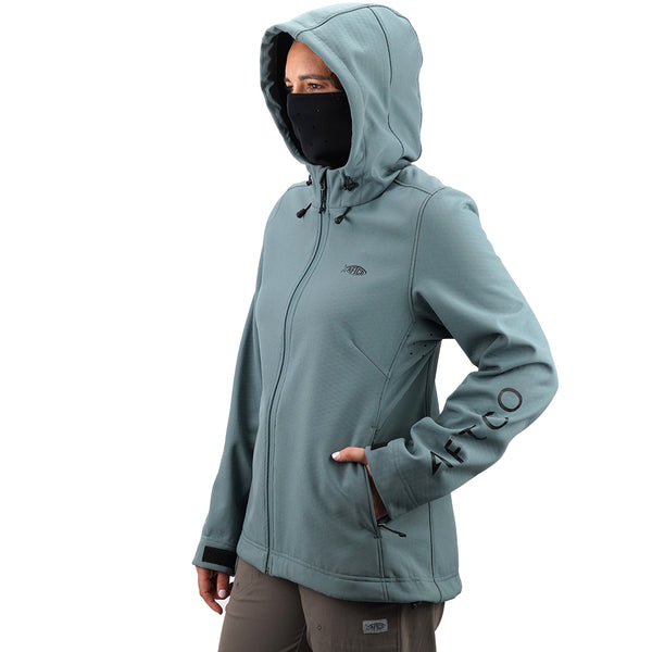 Womens Reaper Windproof Jacket - Softshell Zip Up | AFTCO