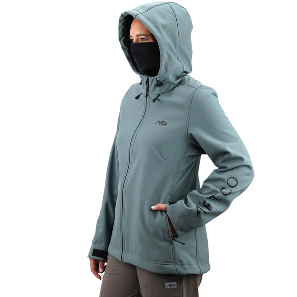 Womens Up Windproof Softshell Reaper AFTCO Zip | - Jacket