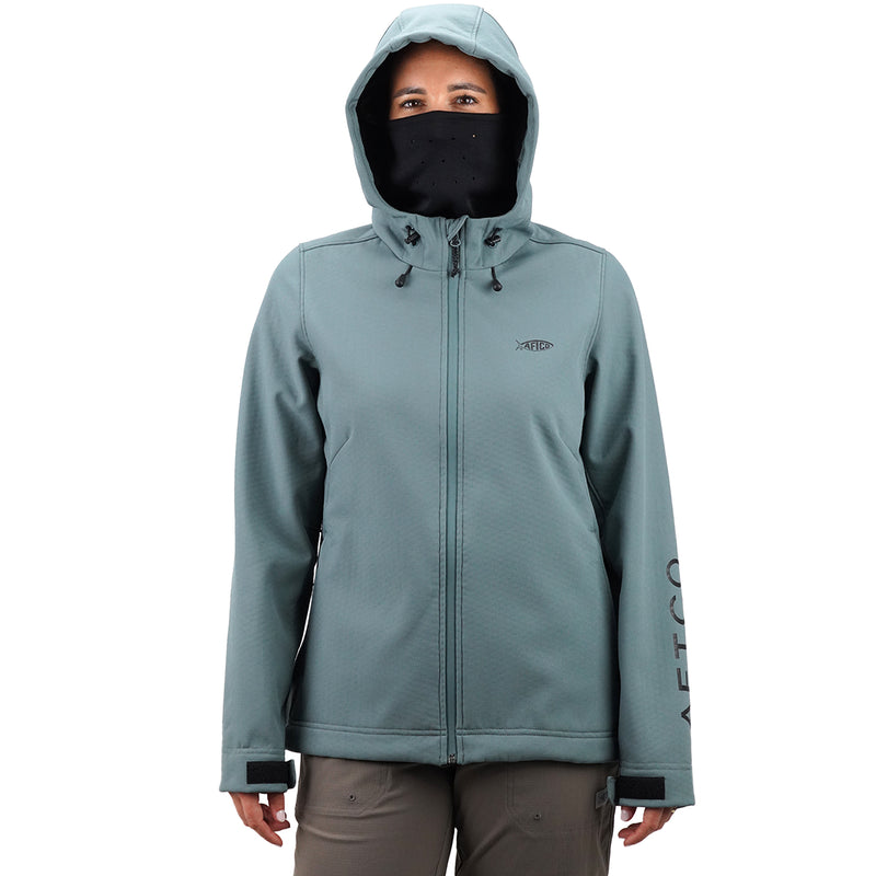 Womens Reaper Windproof Jacket - Softshell Zip Up | AFTCO