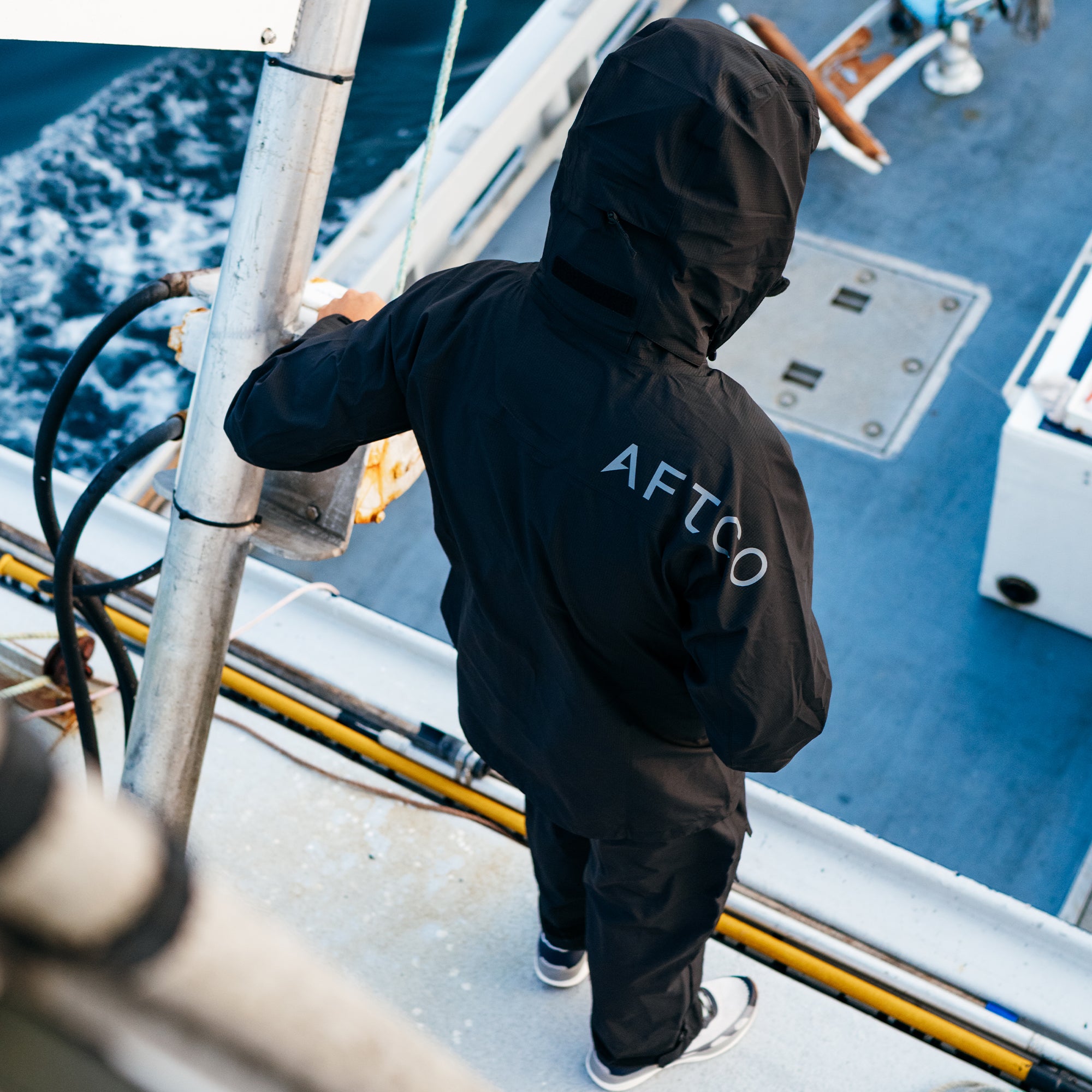 Barricade Rain Gear Jacket – AFTCO