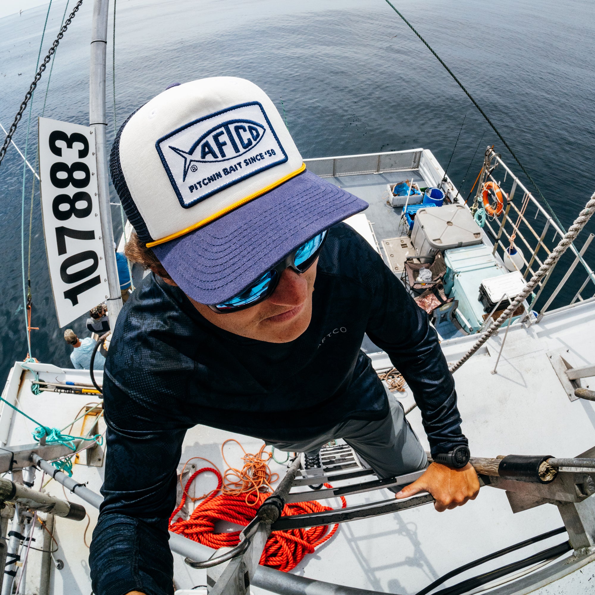 帽子 oldcoin 00's AFTCO Vintage Fishing Hat | AFTCO