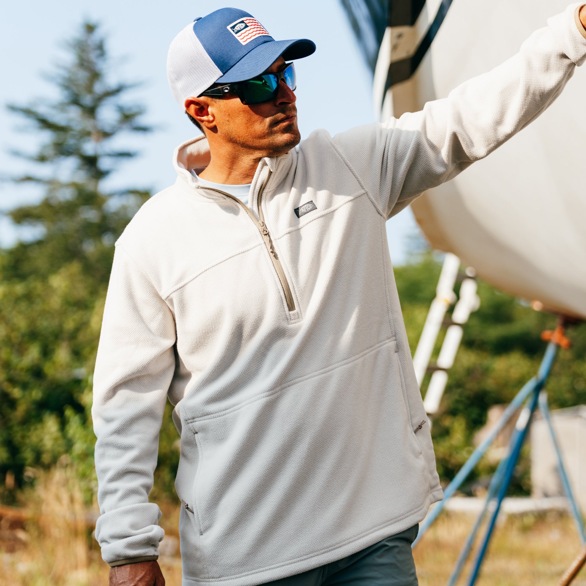 Sentinel ¼ Zip Pullover – AFTCO