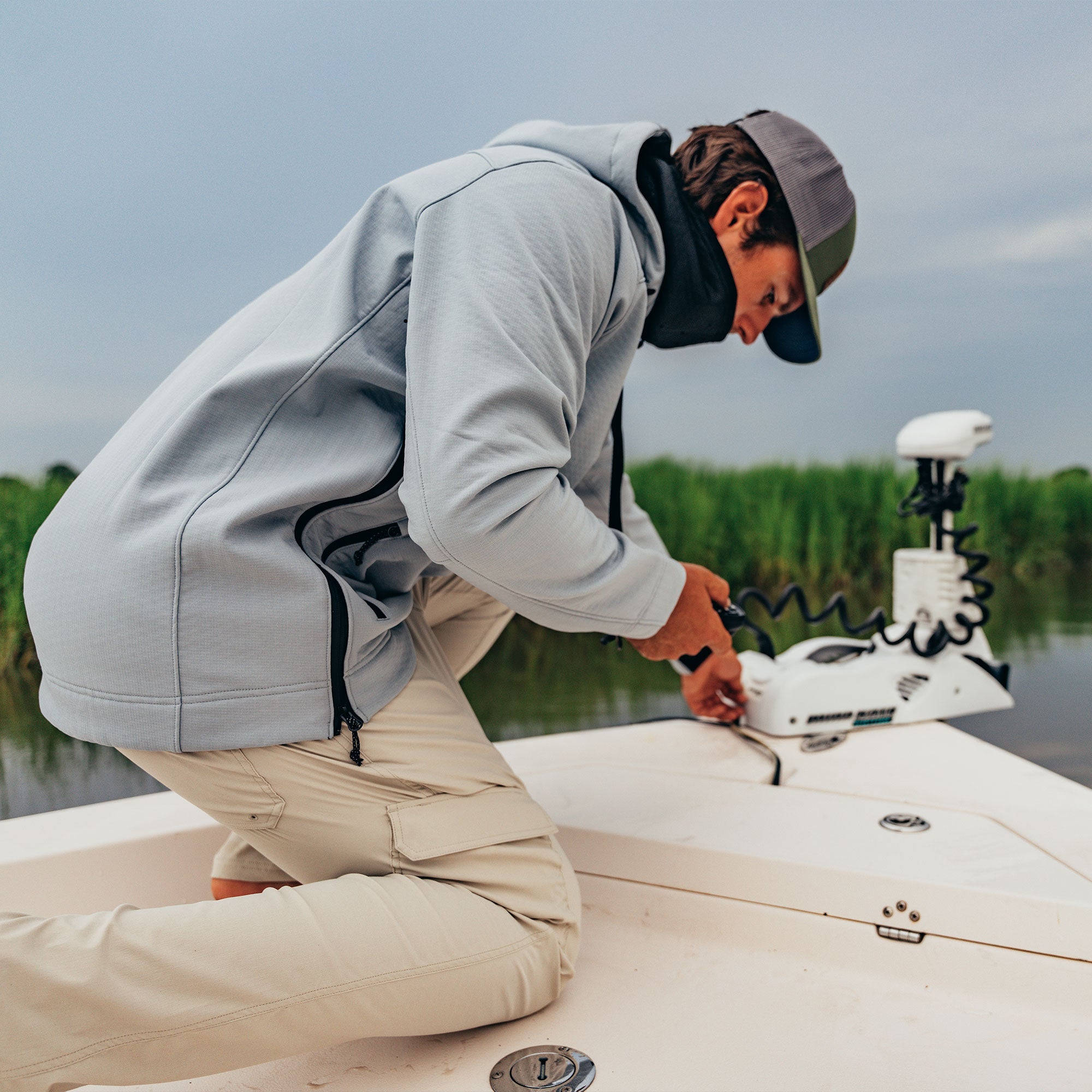 Reaper Windproof Pullover Hoodie - Stretch Softshell | AFTCO