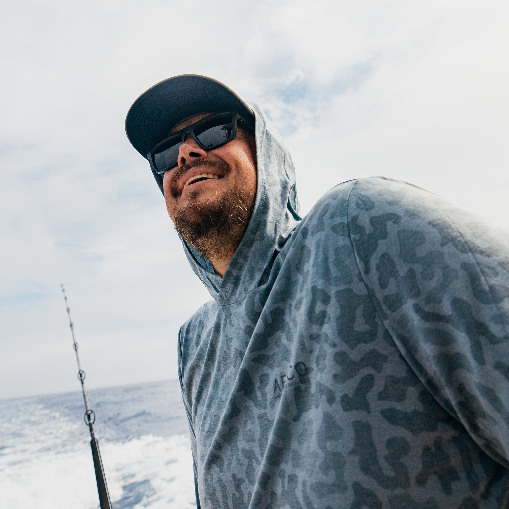 Ocean Bound Hooded Performance Shirt | AFTCO