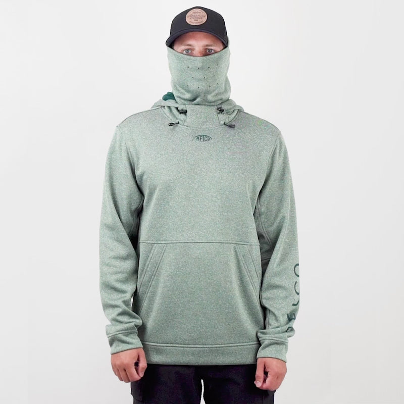 Fleece Hoodie Aftco Sweatshirts Reaper Hoodie: Technical Fishing
