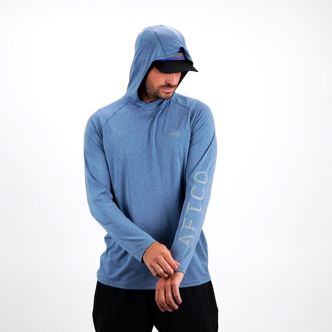Samurai Long Sleeve Sun Protection Hoodie | AFTCO