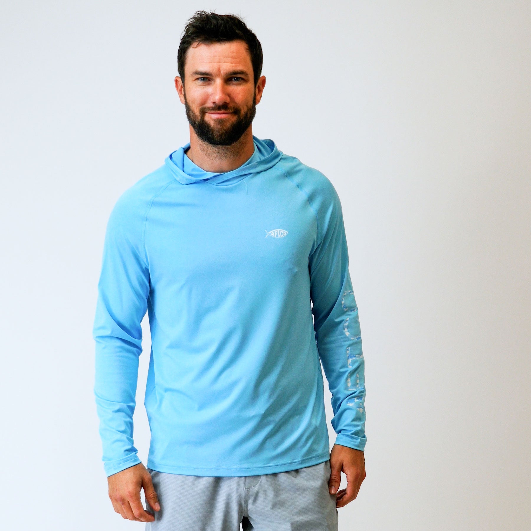 Samurai Long Sleeve Sun Protection Hoodie | AFTCO
