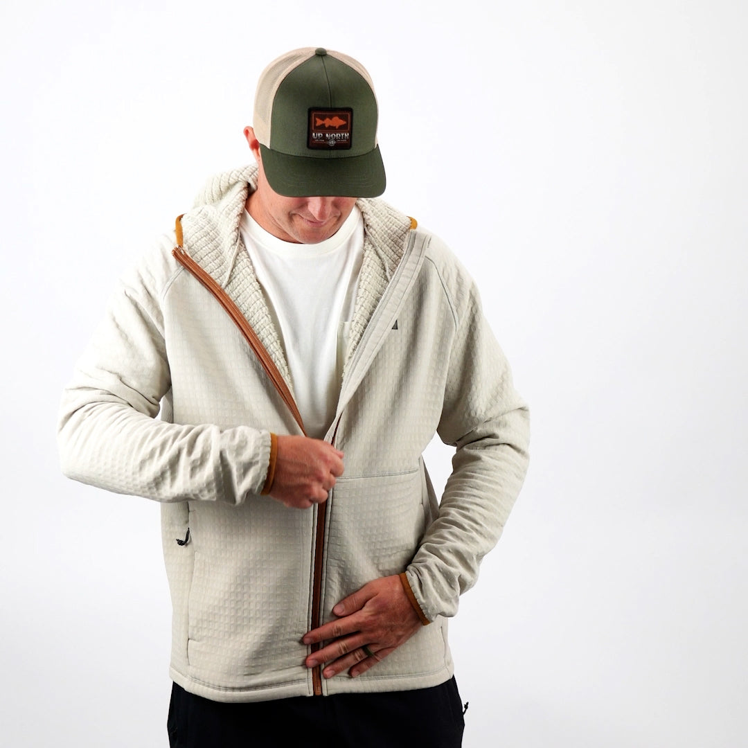 AFTCO DRY HOODIE M(JP：L)サイズ Minn Kota AFTCO Reaper Sweatshirt - Charcoal – JO Fishing