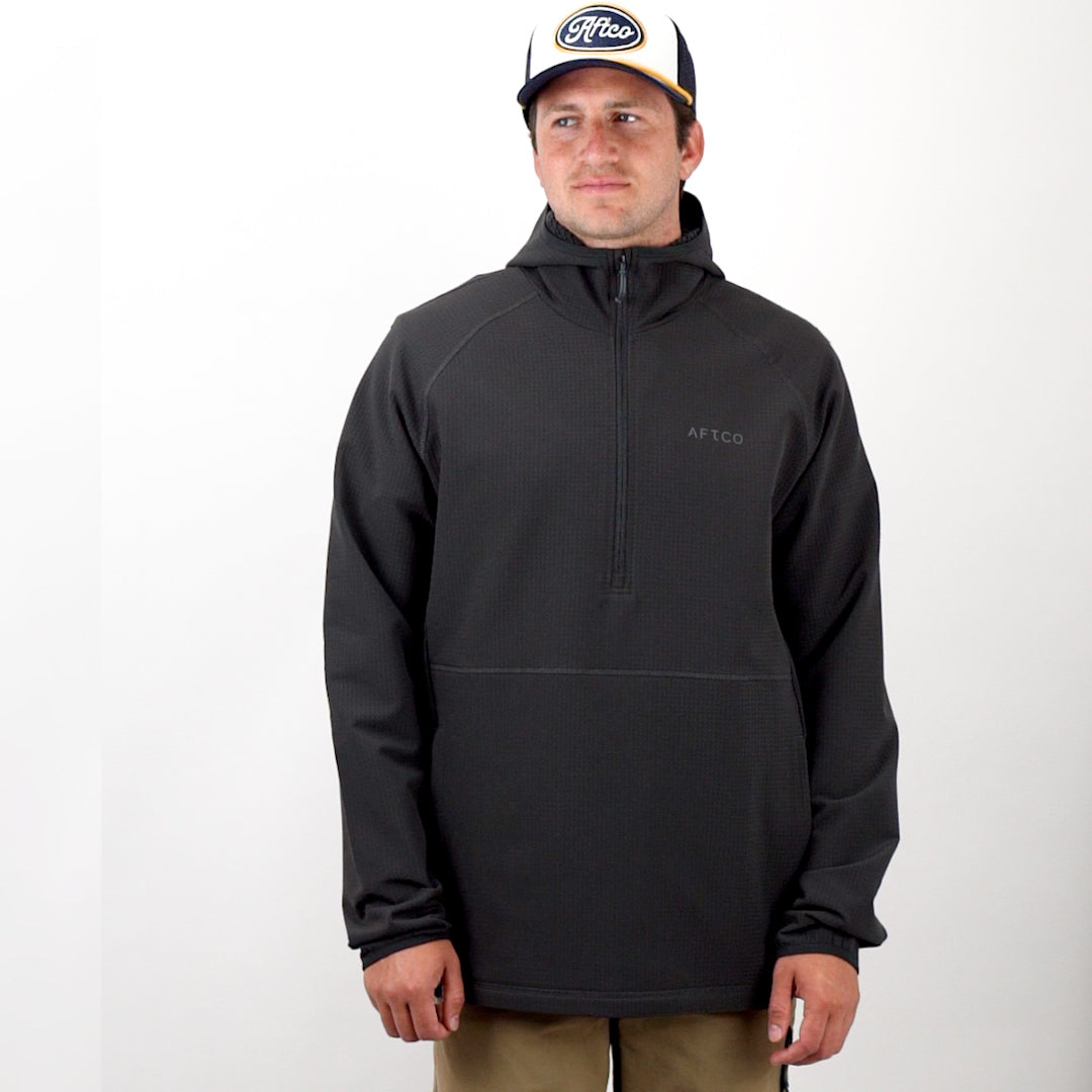 Coronado 1/4 Zip Fishing Pullover Hoodie | AFTCO