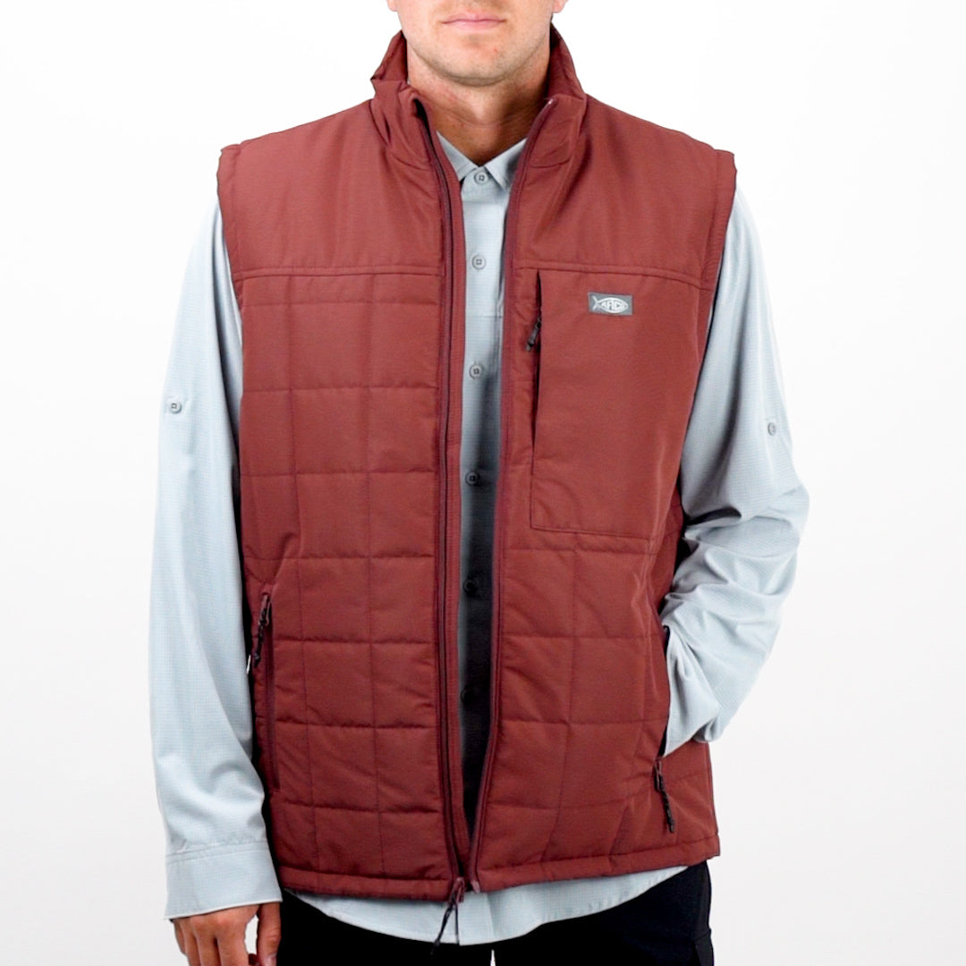 Crosswind Insulated Vest | AFTCO