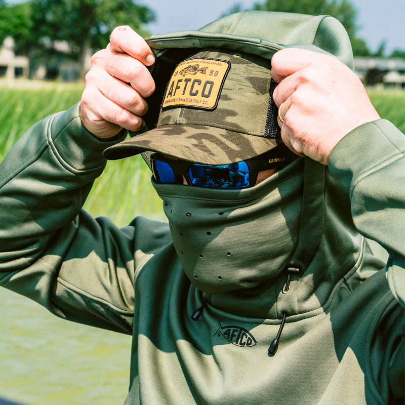 Reaper Hoodie: technical fishing sweatshirt by AFTCO