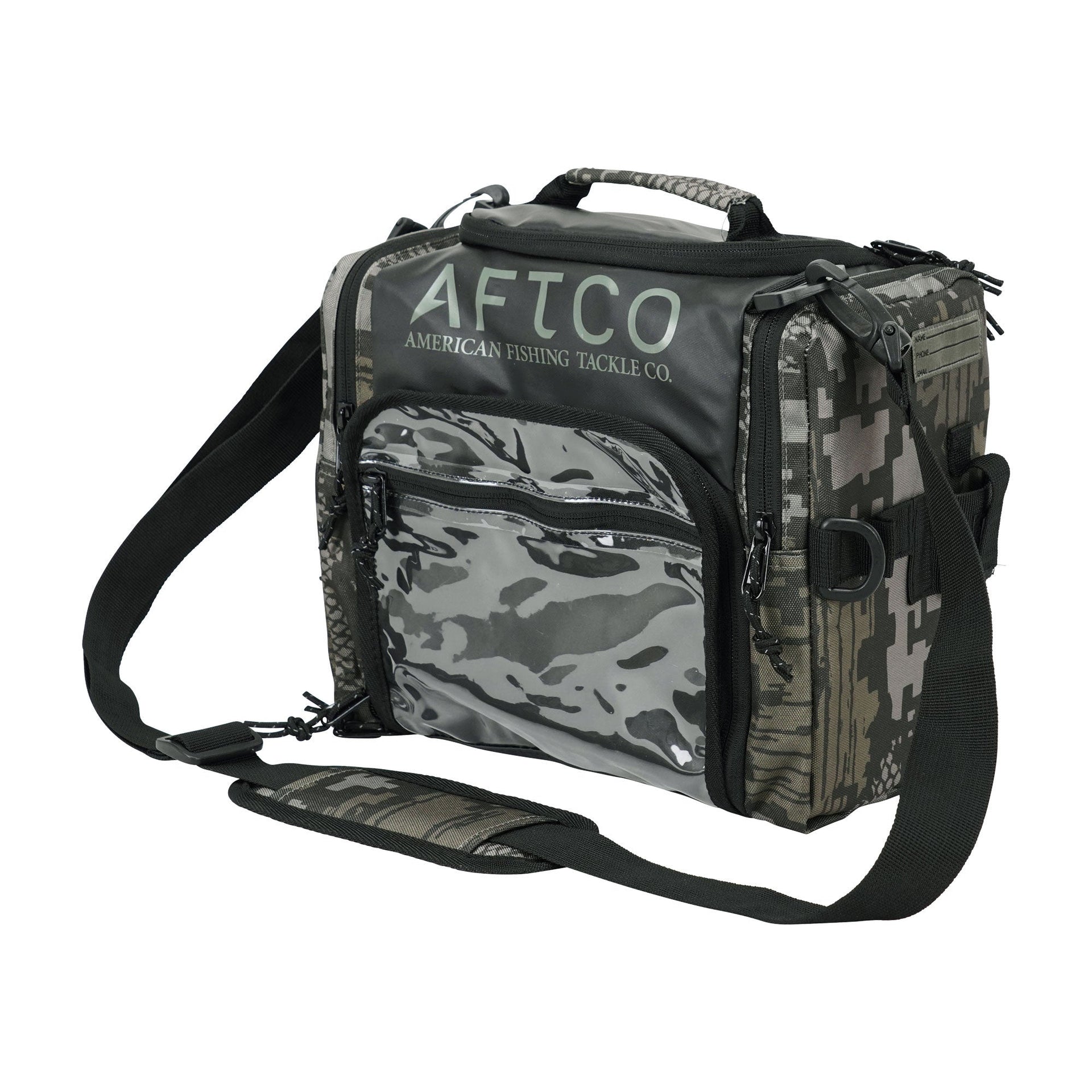 Ozark Trail Saltwater Fishing Tackle Box Gear Bag - Black - 15