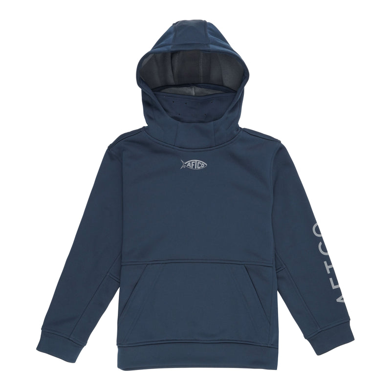 AFTCO Youth Reaper Tech Sweatshirt - Navy - L