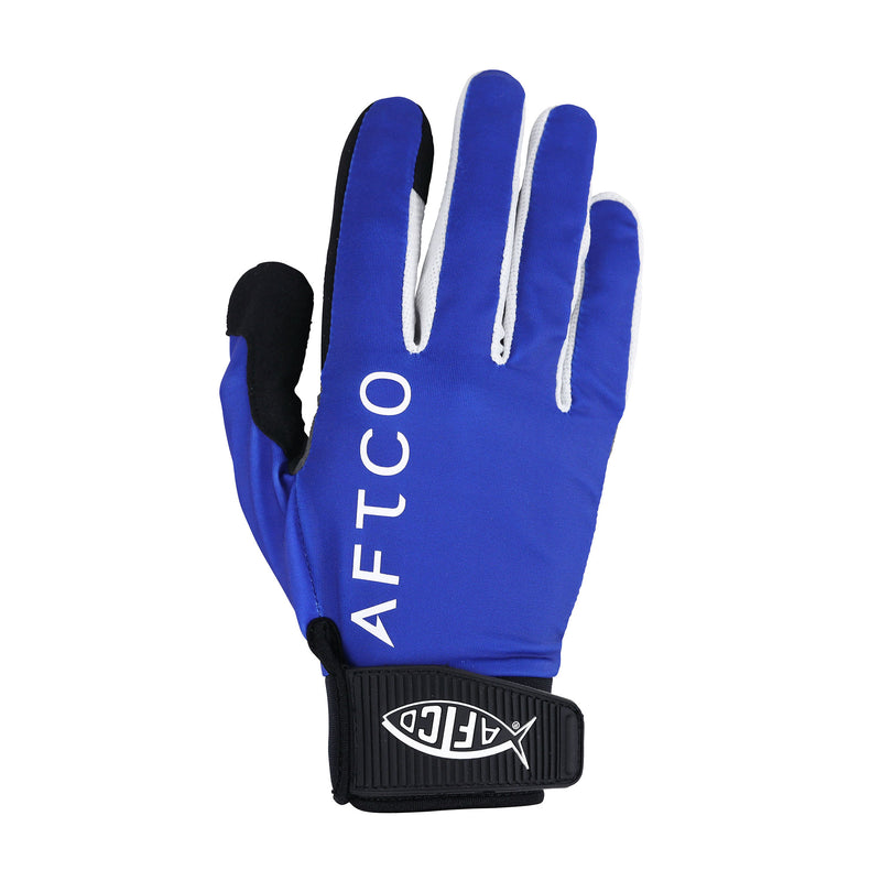 AFTCO JigPro - Jigging Gloves - Blue - Medium