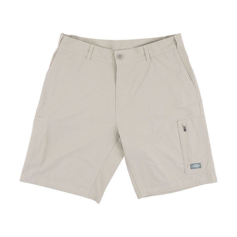 AFTCO Rescue Fishing Shorts / Khaki / 36
