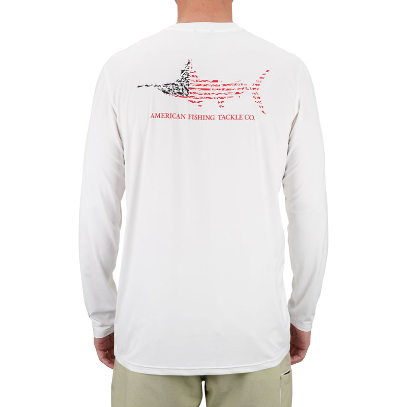 Jigfish Americana LS Performance Fishing Shirt