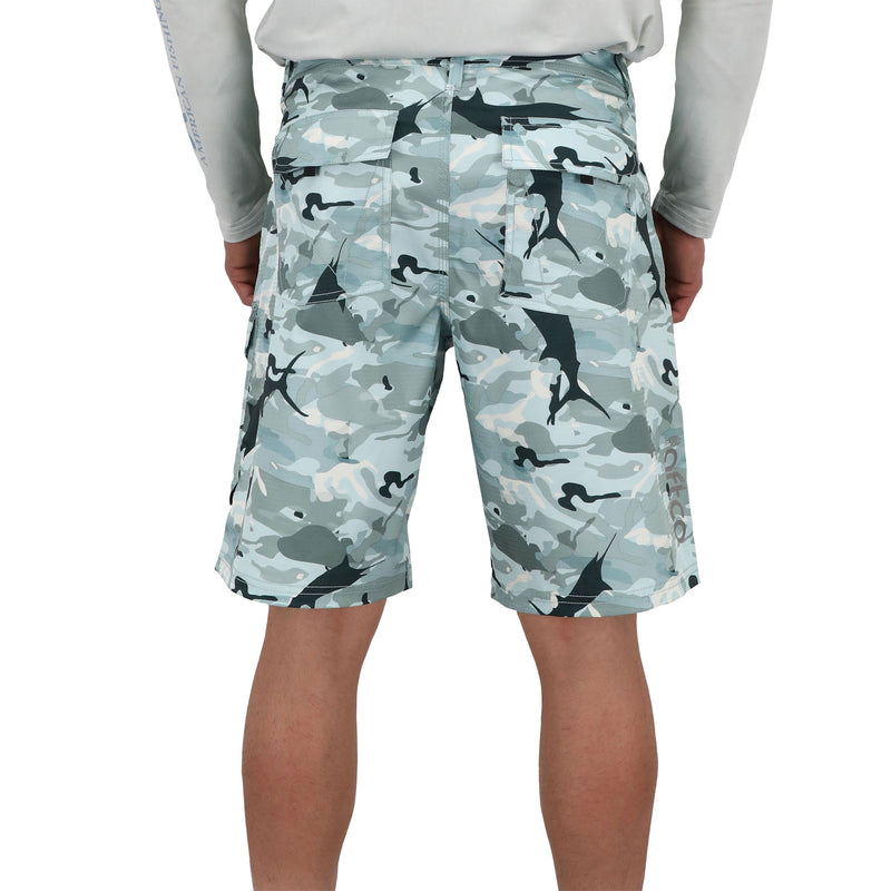 AFTCO Tactical Fishing Shorts in Green Camo – Country Club Prep