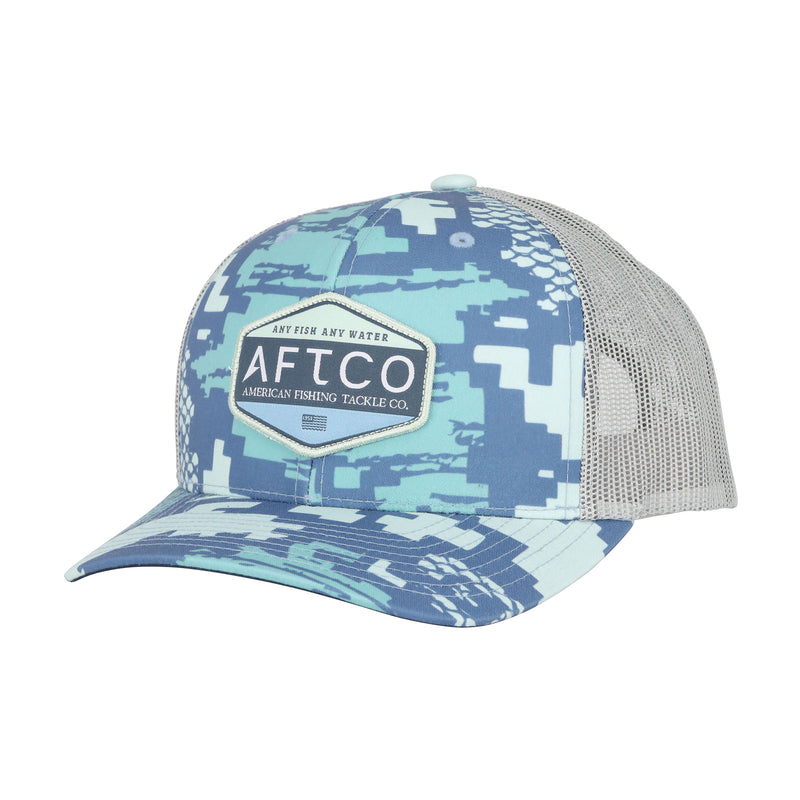 Aftco Transfer Trucker Hat Navy