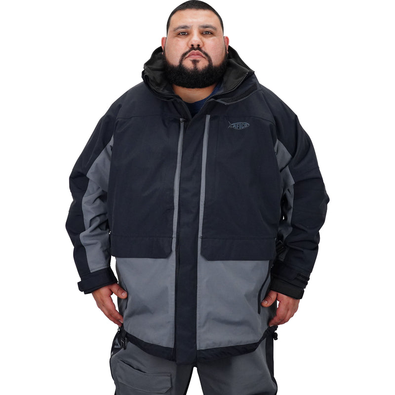 AFTCO Hydronaut Heavy-Duty Jacket - Gun Metal - 3X