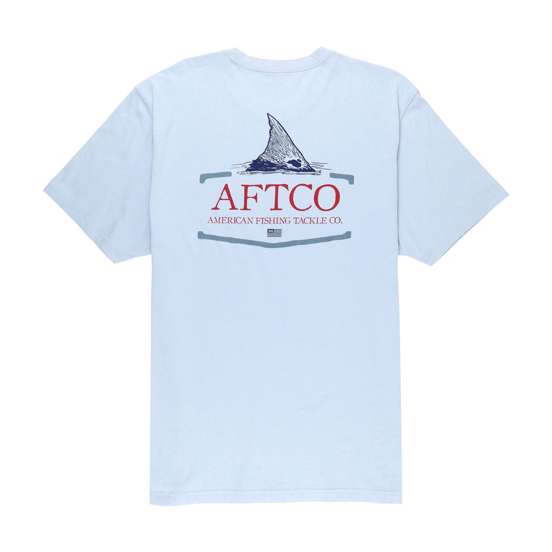 AFTCO Tall Tail SS Pocket T-Shirt / Pearl / S