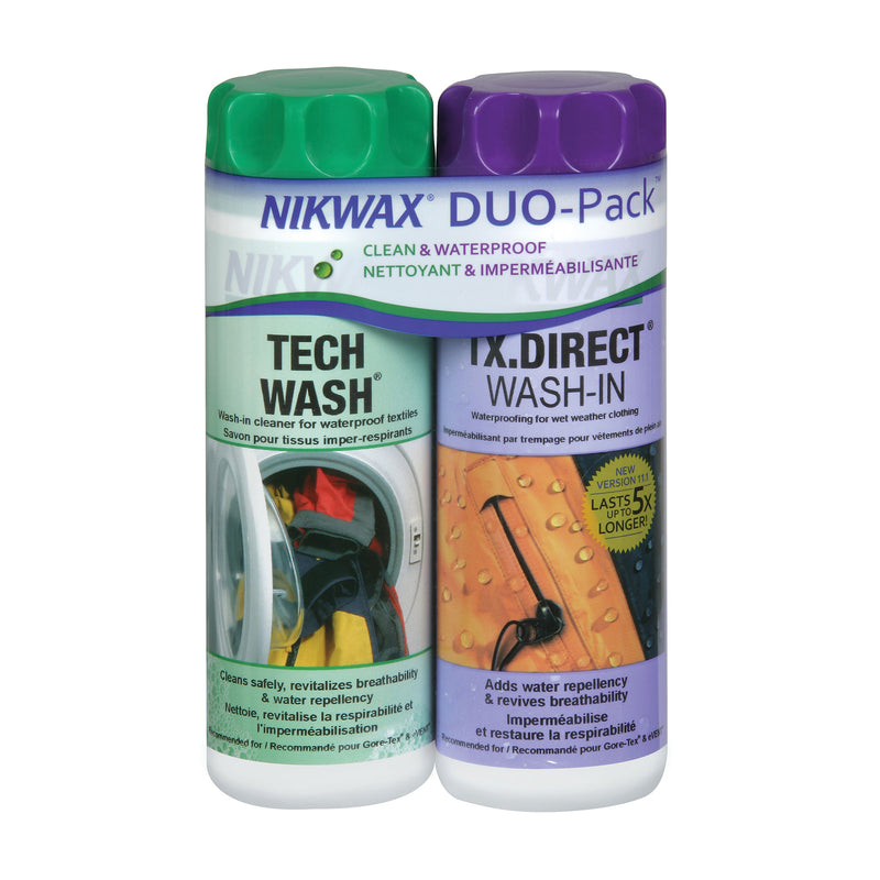 Nikwax Duo Pack Water Repellent Treatment For Washing – AFTCO